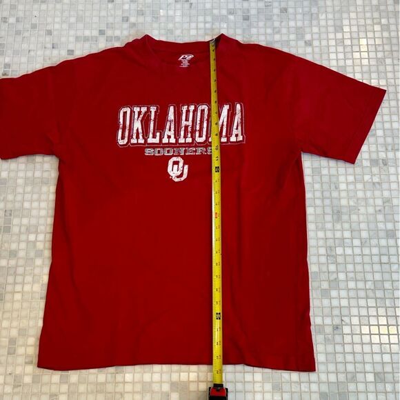 OU Oklahoma Sooner Large Cotton T-Shirt - Picture 6 of 6